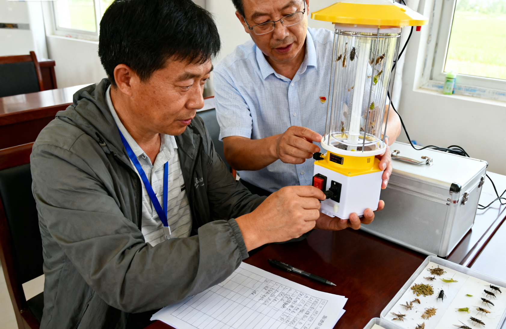 植保员培训现场教学