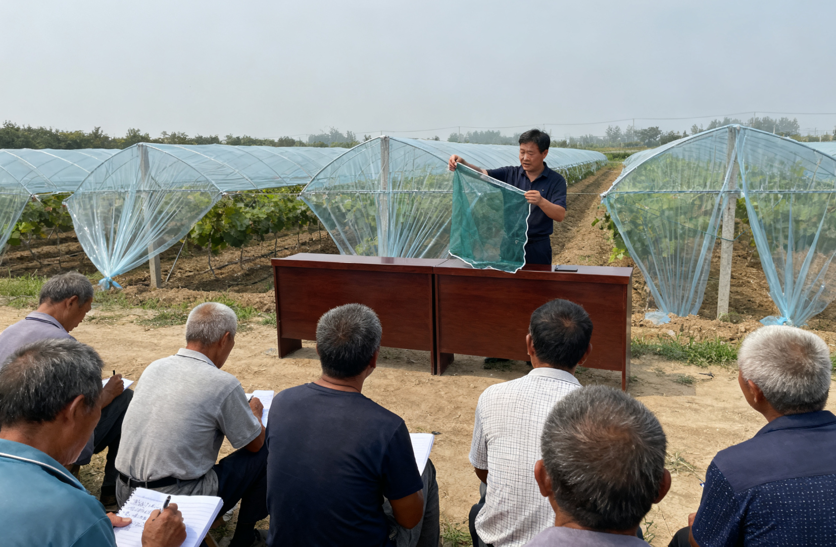 技术人员教学现场