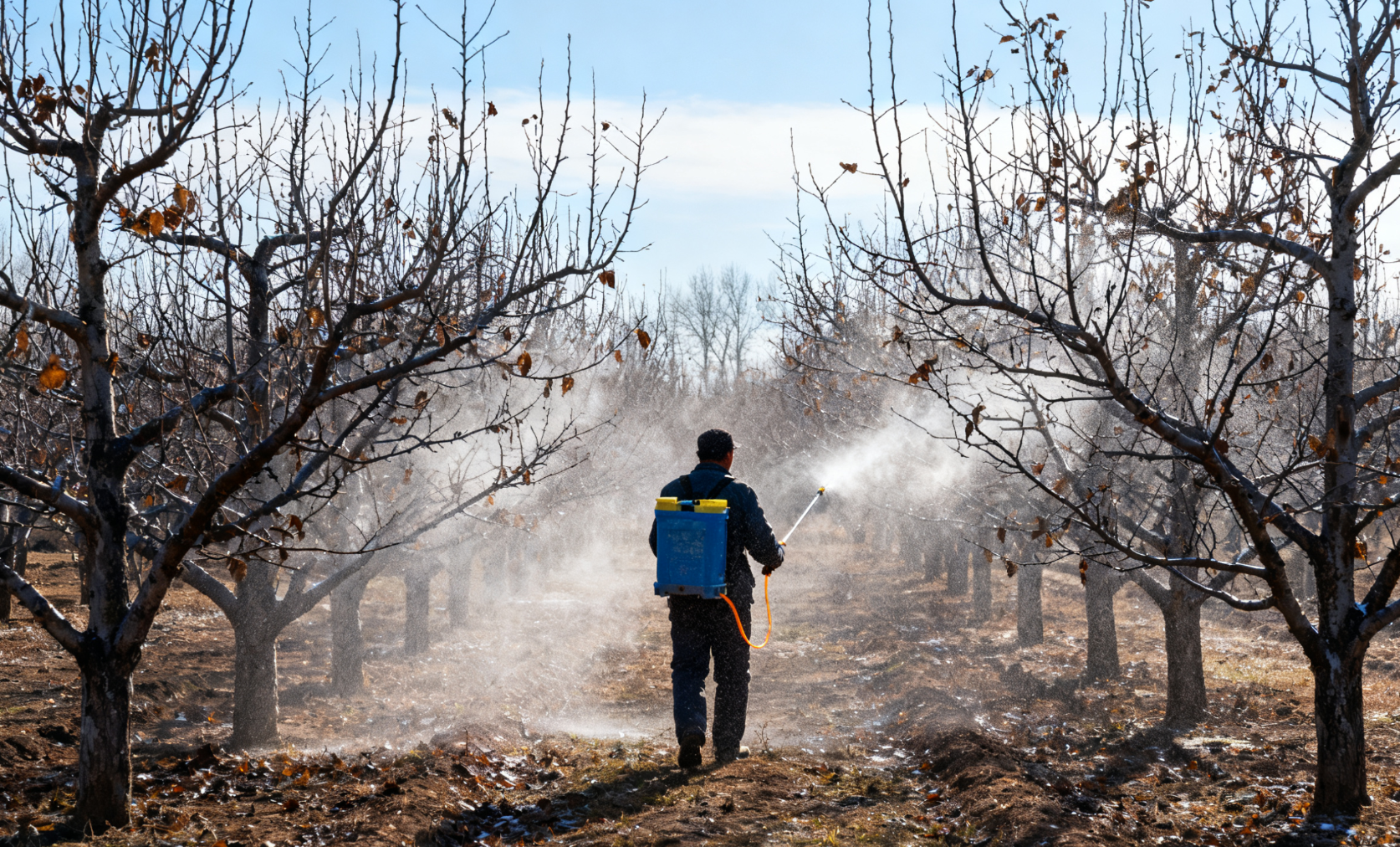 果树休眠期清园全攻略：石硫合剂与矿物油最佳施用时机及浓度解析
