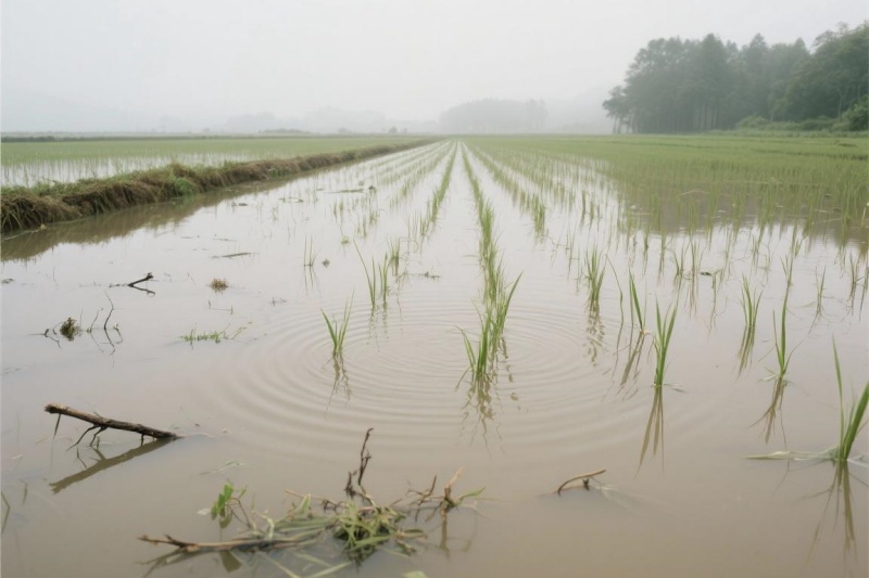 水稻受淹怎么办？水稻受淹怎么补救？