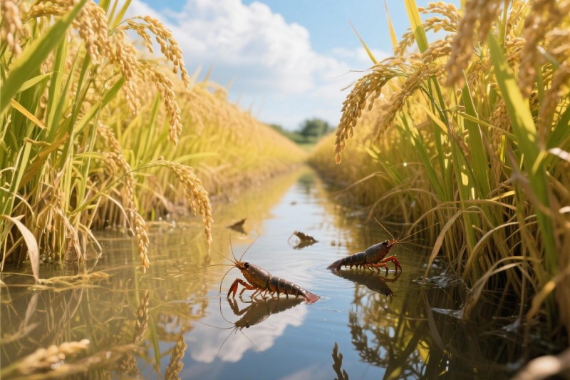 稻田如何养小龙虾?日常管理得抓牢这七点