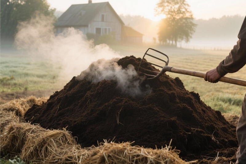 农家肥怎么高效发酵？一步步教你安全转化优质有机肥