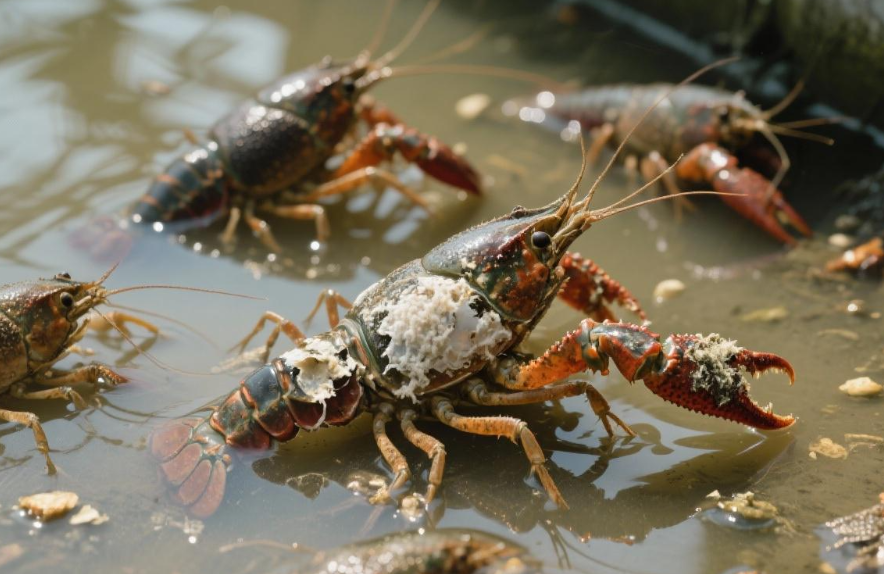 小龙虾烂壳病有什么症状？小龙虾烂壳病如何防治？