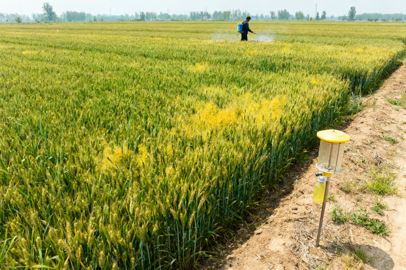 黄淮海平原小麦田条锈病发生远景