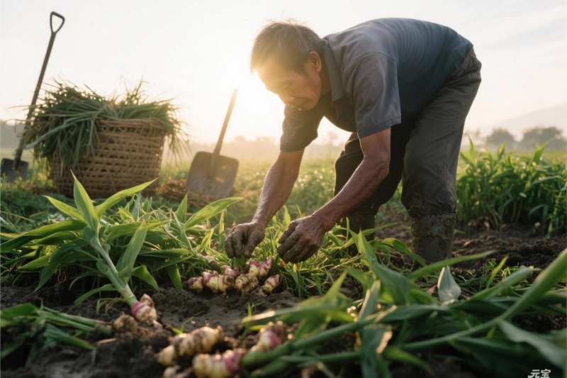 生姜中耕技巧有哪些？生姜种植分阶段操作指南