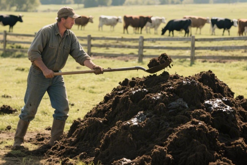 牛粪尿变废为宝：牛粪尿处理新攻略