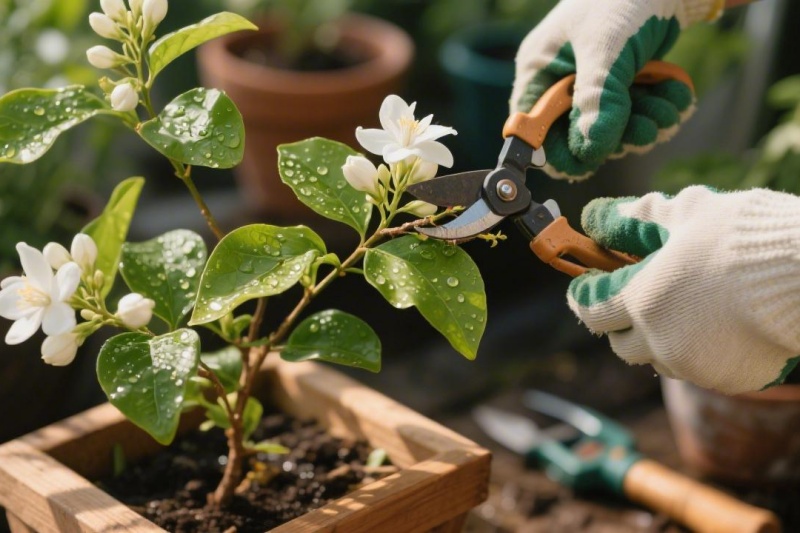 茉莉花修剪指南：时间选对，方法用对，花开更美