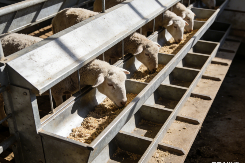 养羊料槽改造指南：四大料槽改造方案，让育肥羊采食更均衡
