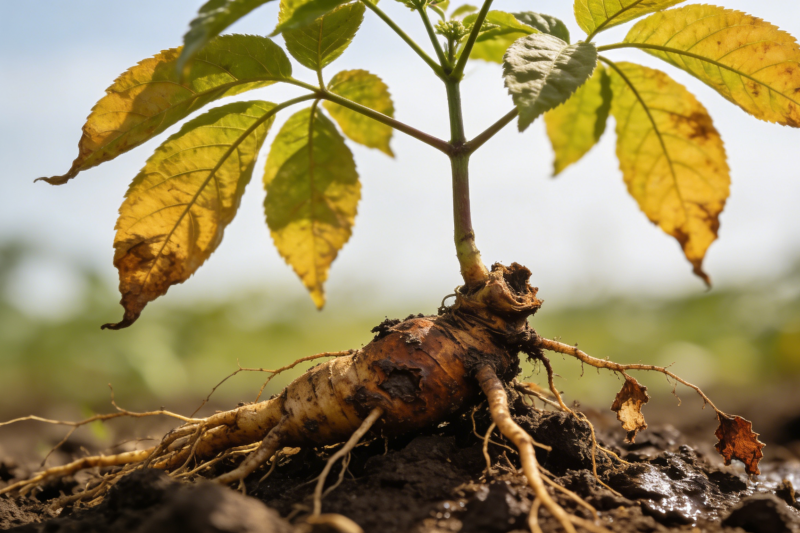 人参种植难题应对指南：告别黄叶、矮小与烂根