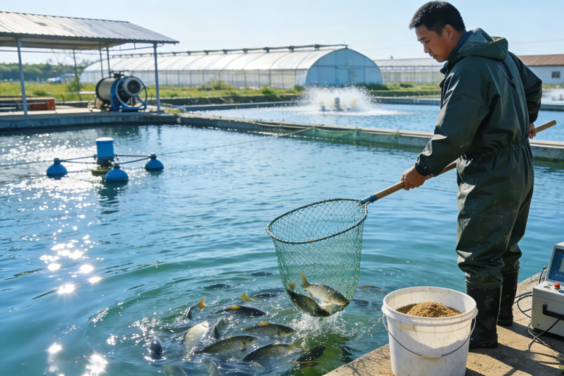 鱼塘水质管理指南：揭秘水体异常的5大诱因与应急处理方案