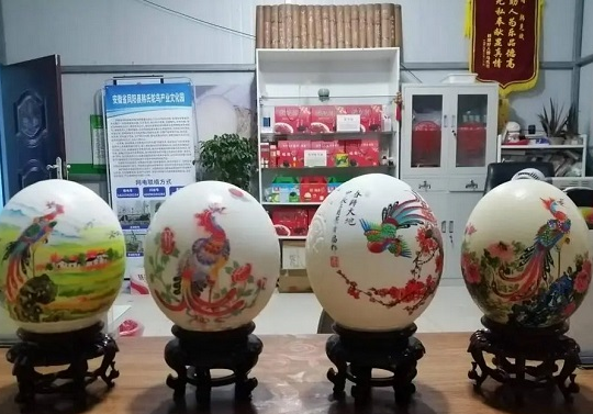 鸵鸟蛋工艺品
