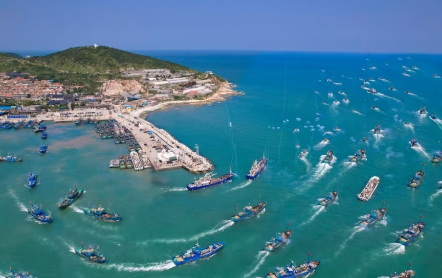 蓬莱丘山谷葡萄梯田