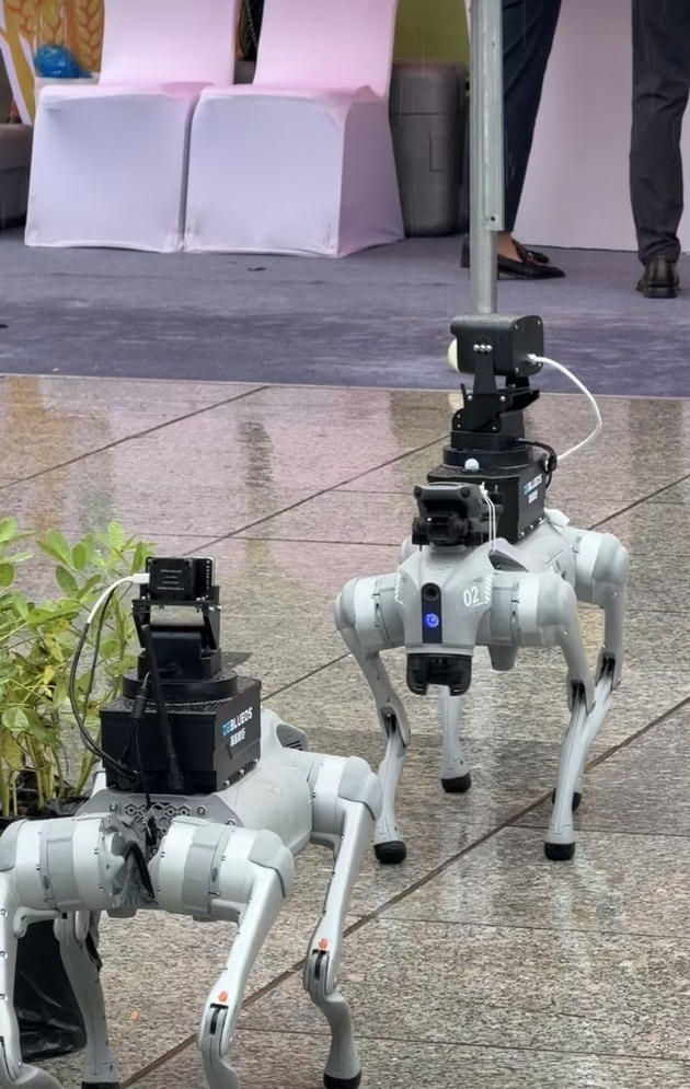 农业智能巡检机器狗