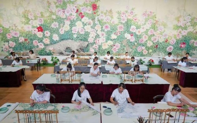 菏泽巨野工笔画